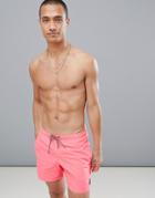 Protest Fast Swim Shorts 16 Inch In Pink - Pink