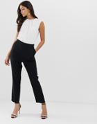 Ted Baker Roziee Pearl Neck Jumpsuit - Black