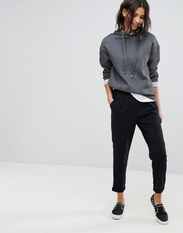 Stradivarius Peg Pants - Blue