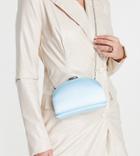 True Decadence Exclusive Dome Cross Body Bag With Chain In Blue