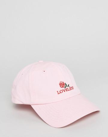 Wasted Paris Loveless Rose Cap In Pink - Pink