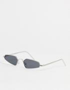 Aj Morgan Ryker Mini Aviator Style Sunglasses-black