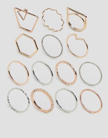 Aldo Regalia Multipack Rings - Multi