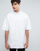 Dr Denim Felix Shirt White - White