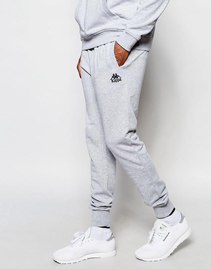Kappa Skinny Joggers - Gray