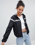 Hollister Color Block Windbreaker - Black