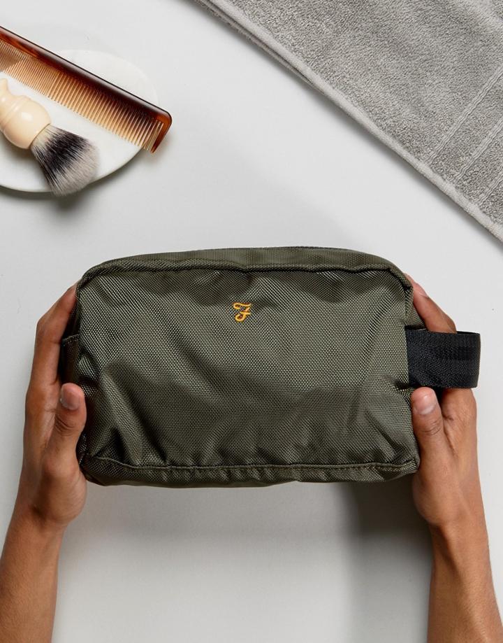 Farah Hartmore Toiletry Bag - Green