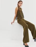 Y.a.s Vilma Layered Jumpsuit-green