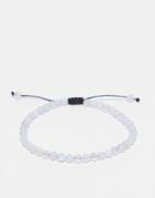 Bolongaro Trevor Stone Beaded Bracelet In Gray