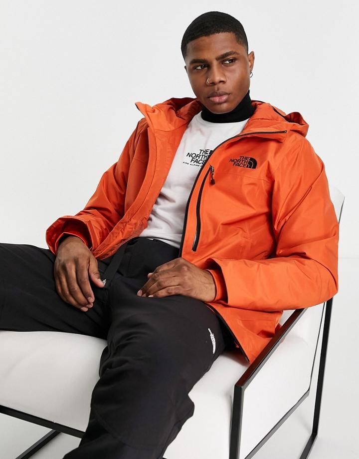 The North Face Descendit Ski Jacket In Orange