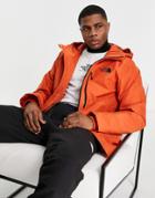 The North Face Descendit Ski Jacket In Orange