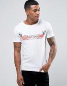 Replay Fire Skulls T-shirt - White