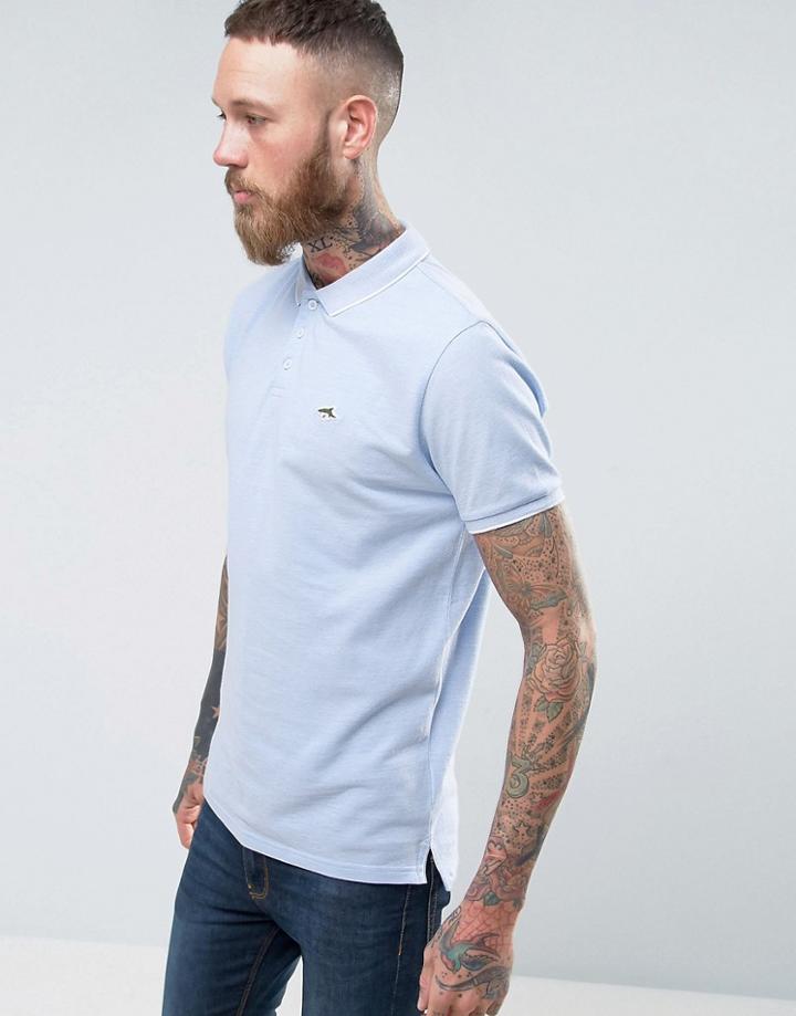 Le Shark Cotton Birdseye Pique Polo - Blue