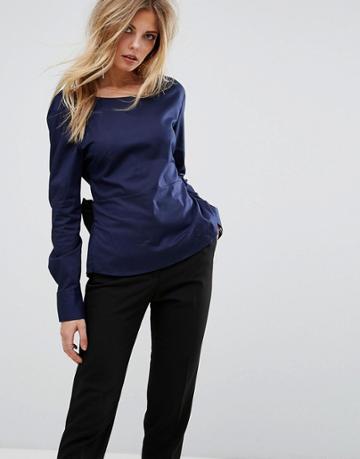 Millie Mackintosh Boundary Blouse - Navy