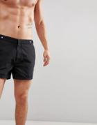 Burton Menswear Swimwear Shorts In Black - Black