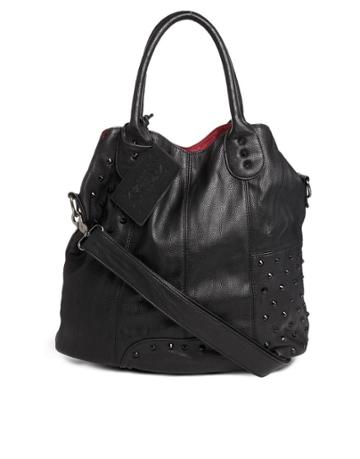 Religion Poison Black Shoulder Bag