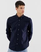 French Connection Slim Fit Long Sleeve Linen Shirt