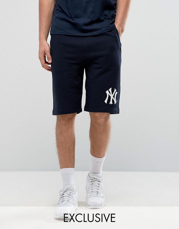 Majestic Yankees Shorts Exclusive To Asos - Black