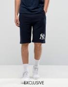 Majestic Yankees Shorts Exclusive To Asos - Black