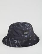 Criminal Damage Printed Bucket Hat - Black