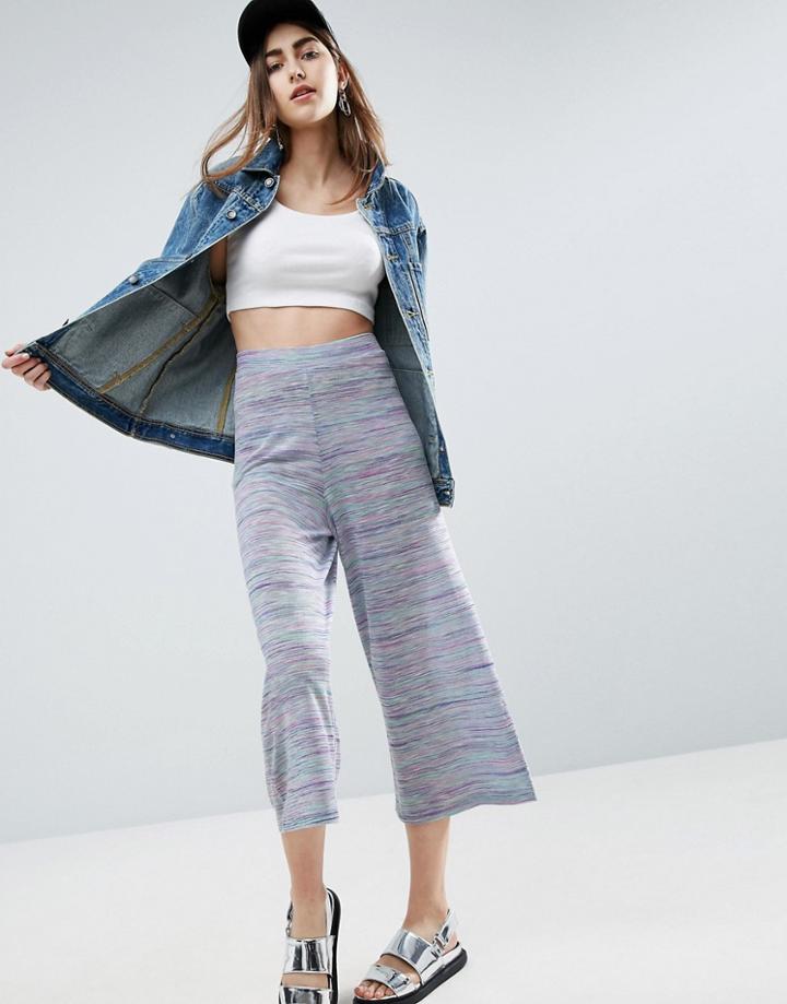 Asos Yoga Pant In Bright Space Dye - Multi
