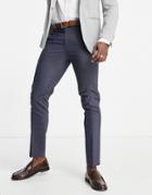 Selected Homme Slim Fit Suit Pants In Blue
