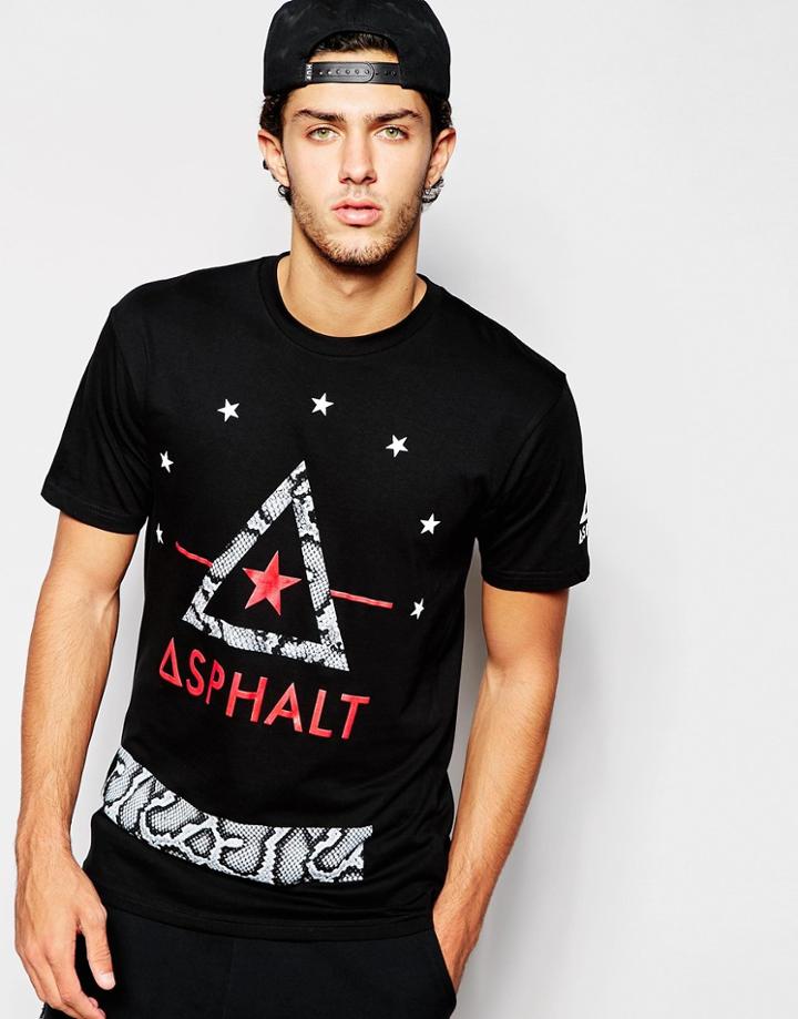 Asphalt Yacht Club Cobra Logo T-shirt - Black