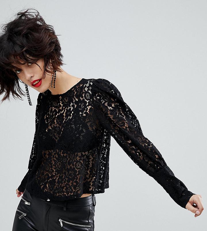 Mango Lace Blouse