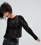 Mango Lace Blouse