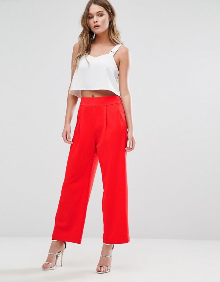 Alter Awkward Length Pant - Red
