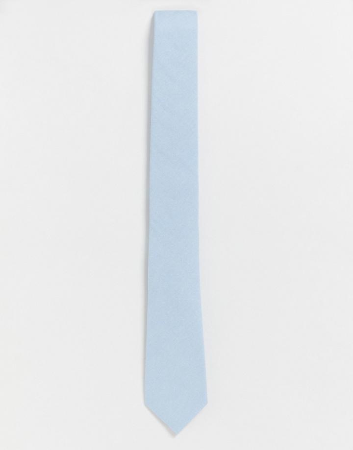Original Penguin Plain Tie - Blue