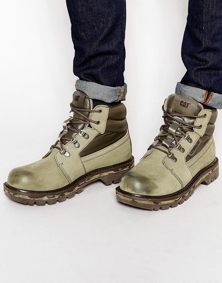 Caterpillar Junction Boots - Green
