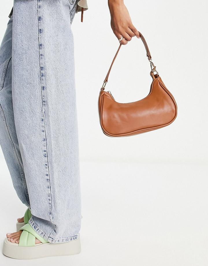 Truffle Collection Shoulder Bag In Brown