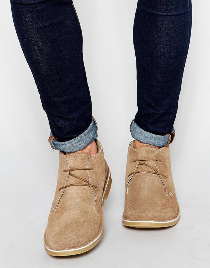 Lambretta Desert Boots - Beige