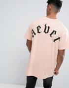 Yourturn T-shirt With Back Print - Pink