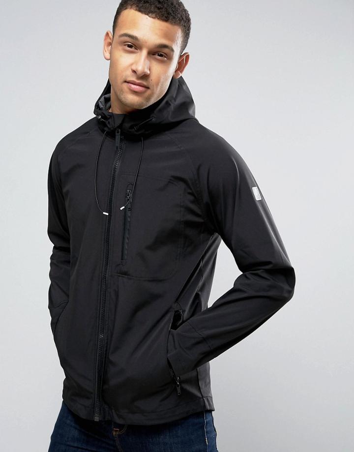 Blend Active Zip Through Track Jacket - Black