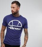 Ellesse Trista Crew Neck T-shirt In Navy - Navy