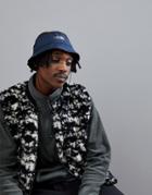The North Face Goretex Warerproof Bucket Hat In Black/navy - Black