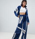 Adidas Originals X Danielle Cathari Deconstructed Track Pants In Navy - Blue