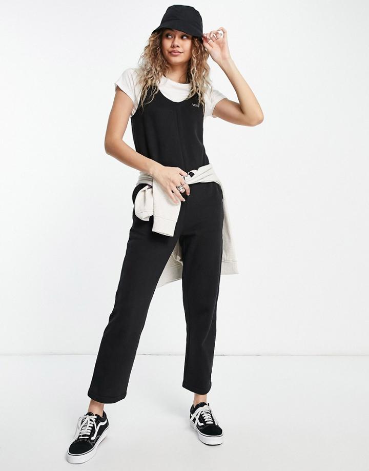 Vans Comfycush Jumpsuit In Black