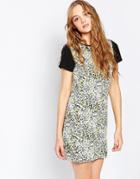 Sugarhill Boutique Smudge Print Tunic Dress - Multi