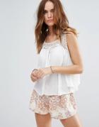 Rip Curl Fiesta Cold Shoulder Beach Top - White