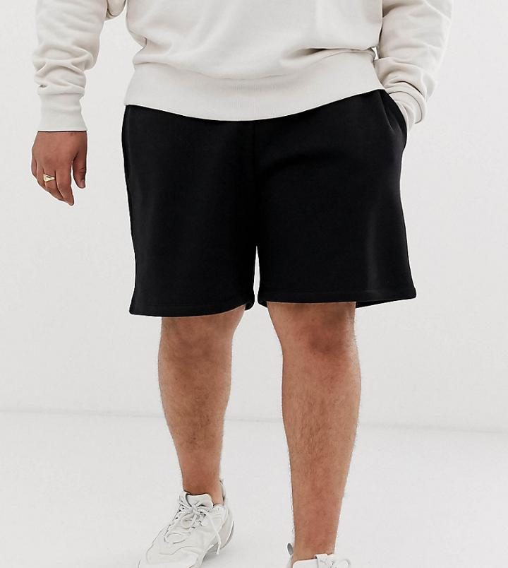 Collusion Plus Shorts In Black - Black