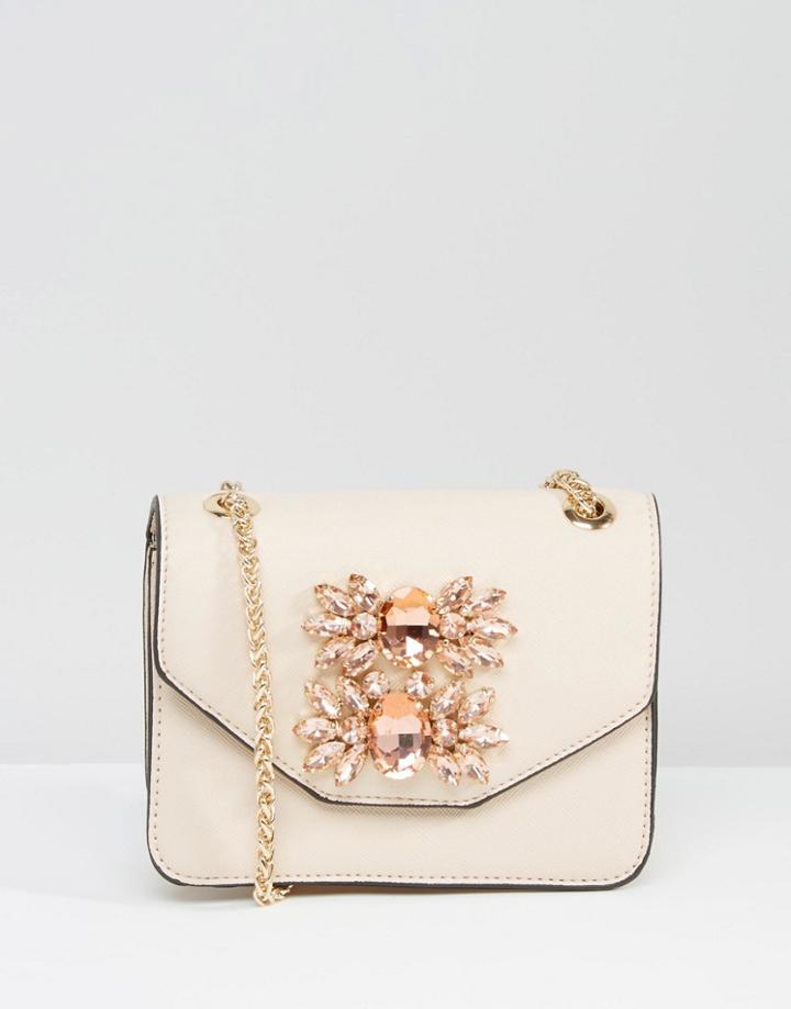 Dune Envelope Micro Bag With Embellishment - Pink