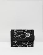 Hype Wallet In Black Camo - Black