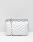 Yoki Chain Strap Bag - Silver
