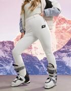 Asos 4505 Ski Skinny Ski Pants With Stirrup-white
