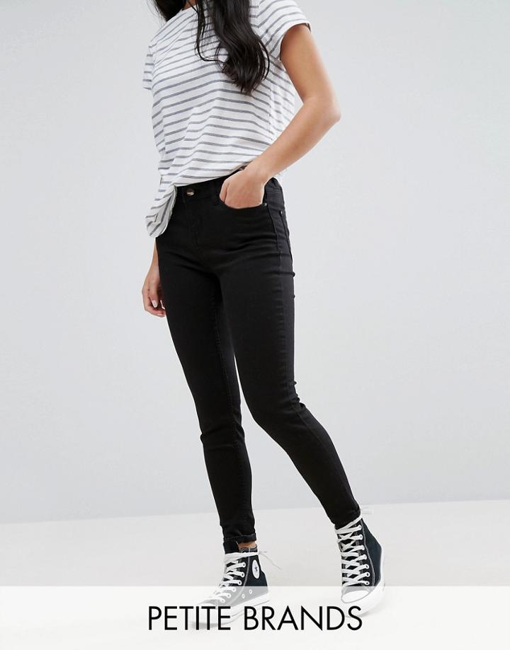 New Look Petite Superskinny Jeans - Black