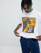 Asos Design Billie Vacation Relaxed T-shirt - White