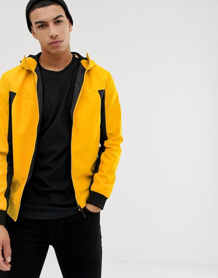 Jack & Jones Core Lightweight Water Repellent Jacket-gold